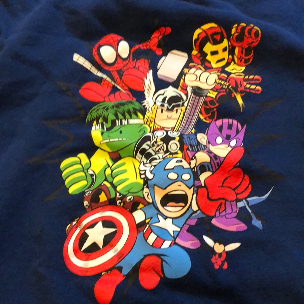 Avengers Sweater, Navy Blue, Boys size 8/10